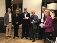 Le Rotary Chalon Bourgogne Niépce fait un don de 5 000 € au comité de Saône-et-Loire de la Ligue contre le cancer 