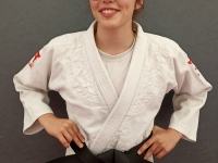 Du haut de ses 15 ans, Sarah PETIT devient ceinture noire !