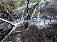 Deux petits abrutis pris en flagrant délit d'incendie dans l'Esterel