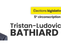 LEGISLATIVES - 5e circonscription de Saône et Loire - "Merci à vous" lance Tristan Bathiard à quelques heures de la clôture de la campagne électorale 