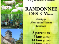 La Randonnée des 3 Monts, c'est ce dimanche 31 juillet à Marigny 