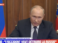 Vladimir Poutine annonce ce mercredi la mobilisation partielle des forces de réserve russes.