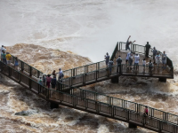 Les chutes d'Iguazu au Brésil débordent littéralement 