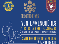 Une vente caritative de vins à Mercurey au profit de l'achat de fauteuils handisport 