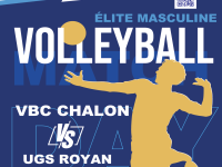 Le Volley-Ball Club Chalon reçoit l'UGS Royan Saintes Océan 
