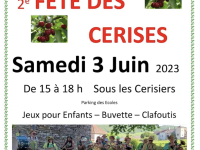 A Lux, la 2e fête des cerisiers est annoncée le 3 juin 