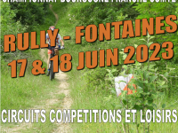 Le comité départemental de course d'orientation organise les championnats de Bourgogne Franche-Comté de VTT à Rully et Fontaines, les 17 et 18 juin.