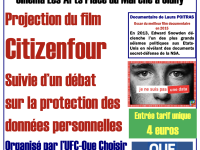 Ciné-débat organisé à Cluny sur la protection des données personnelles 