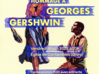 Un hommage à Georges Gershwin à l'Eglise de Cortiambles le 16 juin 