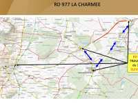 LA CHARMEE - Des travaux sur la RD 977 et une déviation mise en place du  19 au 22 juin 