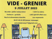 Brocante et vide-greniers ce dimanche à Rosey