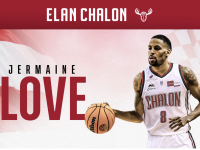 ELAN CHALON - Jermaine Love arrive à Chalon !