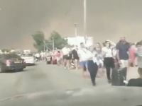 30 000 touristes évacués de Rhodes après de violents incendies 