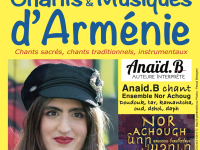 Chants et musique d'Arménie ce dimanche à Tournus 