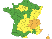 ORAGES - La Saône et Loire en vigilance jaune 