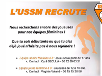 L'USMM recrute pour la saison sportive 