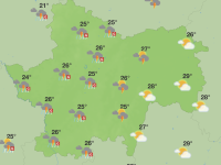 ORAGES - Une journée particulièrement électrique ce lundi avant le retour du chaud fin de semaine 