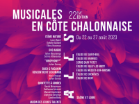 MUSICALES EN CÔTE CHALONNAISE - C'est parti pour la 22e édition 