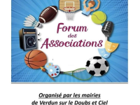 VERDUN SUR LE DOUBS/CIEL - Forum des associations samedi 2 septembre 