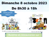 Vide-dressing et vide-greniers à Mercurey le 8 octobre 