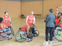 L'équipe de basket fauteuil de l'Elan Chalon jouera en championnat Elite l'année prochaine 