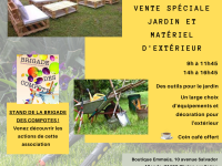 EMMAUS CHALON - Vente spéciale jardin ce samedi