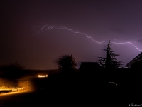 ORAGES - A Mellecey, c'était pas mal non plus ce mercredi soir ! 