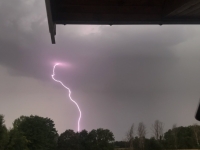 L'orage du jour immortalisé par Romane 