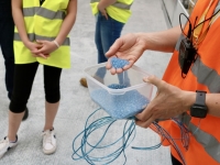 La première usine de recyclage plastique de France à Sainte-Marie-la-Blanche ouvrait ses portes 