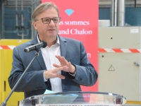 Sylvain Waserman, le nouveau Président de l’ADEME, choisit le Grand Chalon pour son premier grand déplacement 