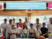 Golf Chalon - 3e de la finale régionale du Challenge National des Ecoles de Golf 2022