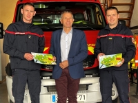 Exit les chatons et les paysages bavarois, les sapeurs-pompiers de Gergy nous régalent encore une fois avec leur calendrier 