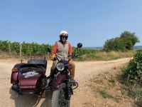 Gilles Goin, ancien aiguilleur du ciel, devenu GentlemanSider pour Rétro Tour Bourgogne