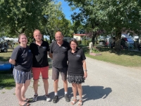 Au camping de Saint Jean de Losne, les touristes de Saône et Loire en nombre 