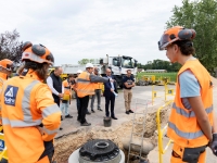 Rénovation des réseaux d’assainissement rue du petit puits à Mellecey