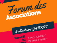 Les associations vous donnent rendez-vous ce samedi  à Dracy le Fort 