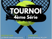 TENNIS - Tournoi organisé par le Tennis Club Rully 