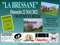 Le dimanche 22 mai 2022 le LACC organisera la 16ème édition de la randonnée pédestre et VTT « La Bressane » à Châtenoy-en-Bresse.