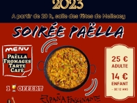 Soirée Paëlla de l'ASMM - Les inscriptions sont ouvertes