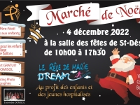  Venez retrouver la magie de NOËL le dimanche 4 Décembre à Saint-Désert