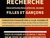 L'ASMM recherche éducateurs et éducatrices pour la saison prochaine 