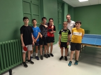   Fin de saison pour  l’école de tennis de table