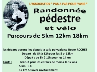 Randonnée "Pas à pas pour Yanis" le dimanche 4 juin