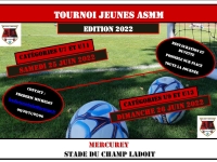 Le tournoi jeunes de l'ASMM annoncé pour les 25 et 26 juin 