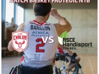 BASKET FAUTEUIL N1B : ÉLAN CHALON - CORBEIL : Match des mal classés