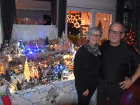 Rubrique de Noël (2) : Claire et Bernard, ce couple collectionneur de villages de Noël  à Chalon-sur-Saône