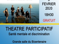 Fragnes- La Loyère : Une représentation théâtrale de la SISM 2020 pour sensibiliser aux discriminations en lien avec les troubles Psychiques.