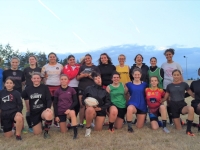 Reprise d’entrainement pour les filles du RFCC (Rugby Féminin Chalonnais Coquelicots)