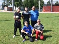 Grâce au RTC (Rugby Tango Chalonnais) de nombreuses personnes de l’ESAT (Etablissement et Service d’Aide par le Travail) découvre le ‘Touche Rugby’