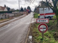 C'est parti pour les travaux de rénovation de la rue de Dracy à Givry